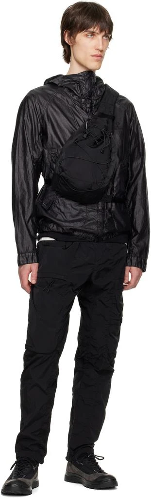 商品C.P. Company|Black Lino Wax Goggle Jacket,价格¥3100,第5张图片详细描述
