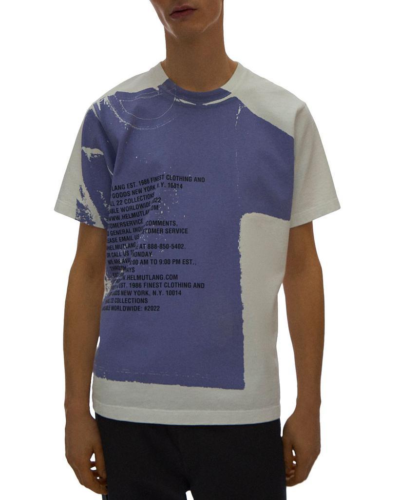 商品Helmut Lang|Stencil Cotton Tee,价格¥754,第1张图片