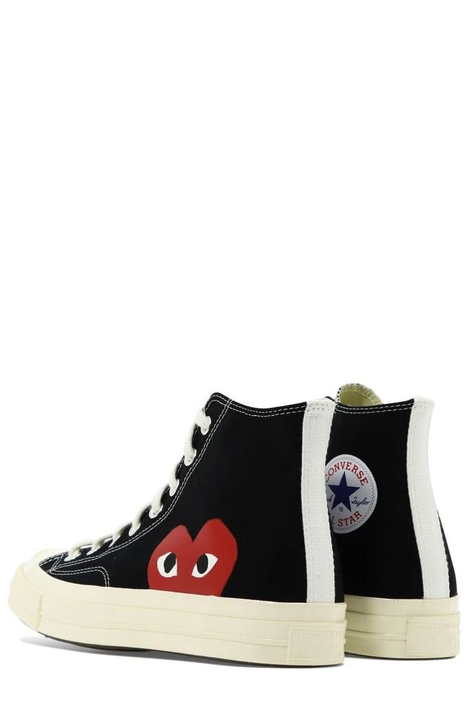 商品Comme des Garcons|Comme des Garçons Play X Converse Chuck 70 High-Top Sneakers,价格¥727,第4张图片详细描述