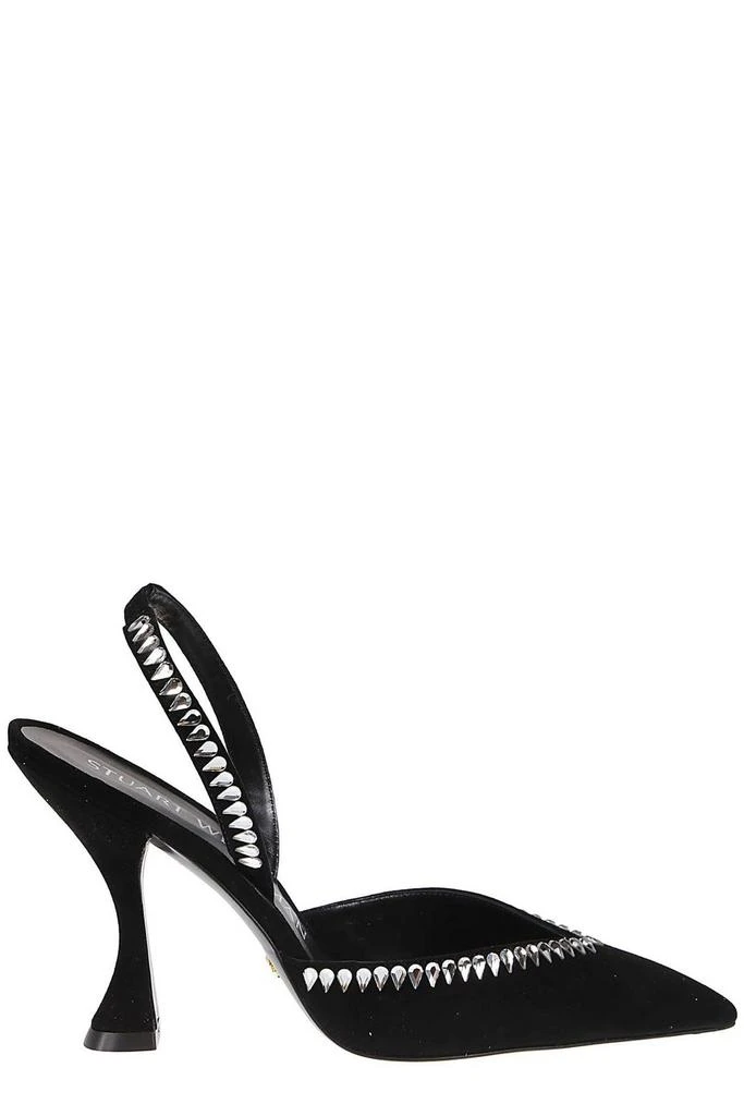 商品Stuart Weitzman|Stuart Weitzman GMCT Pointed Toe Slingback Pumps,价格¥2163,第1张图片