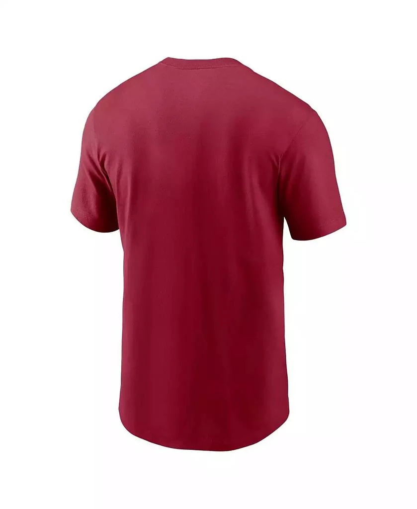 商品NIKE|Men's Crimson Oklahoma Sooners Baseball T-Shirt,价格¥263,第3张图片详细描述