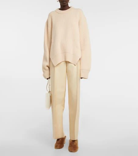 商品Jil Sander|羊毛皮穆勒鞋,价格¥4966,第2张图片详细描述