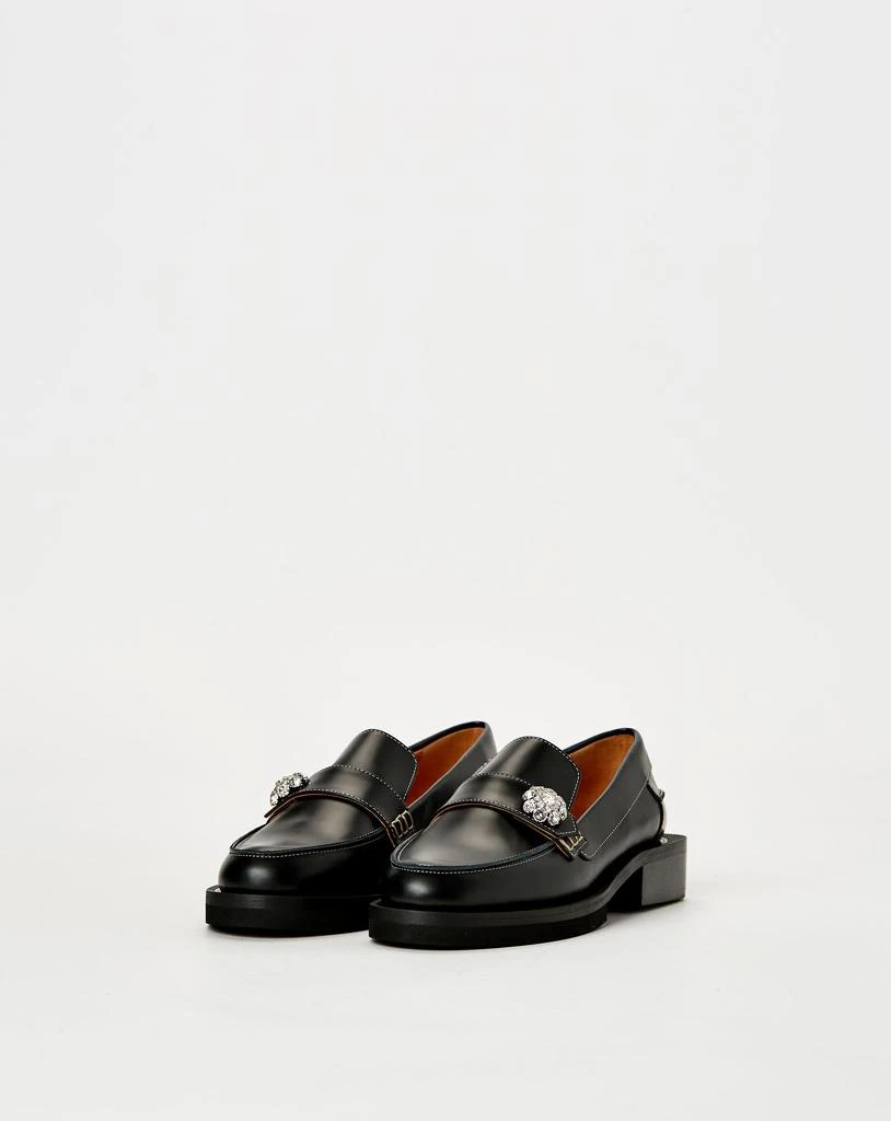 商品Ganni|Women's Embellished Loafer,价格¥1433,第2张图片详细描述