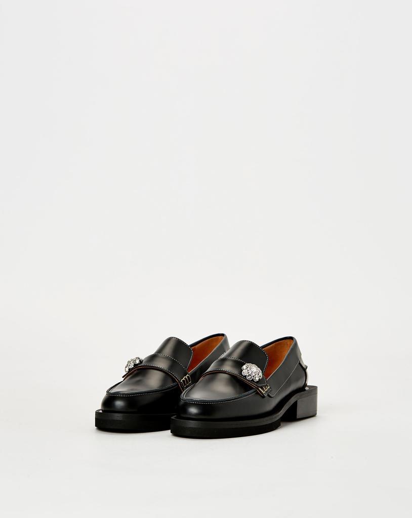 商品Ganni|Women's Embellished Loafer,价格¥1388,第4张图片详细描述