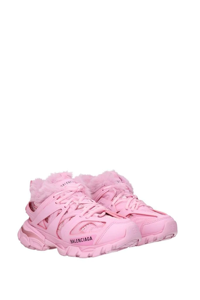 商品Balenciaga|女式 Track Fabric系列 绒毛运动鞋 粉色,价格¥3132,第2张图片详细描述