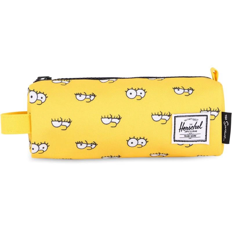 商品Herschel Supply|Simpsons print pencil case in yellow,价格¥344,第1张图片