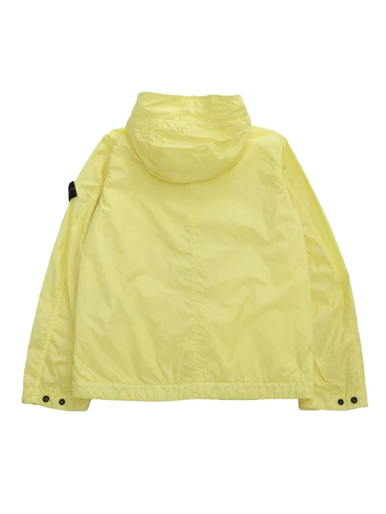 商品Stone Island|Stone Island Junior Logo Windbreaker,价格¥1552,第2张图片详细描述