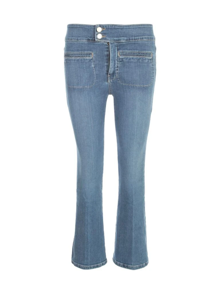 商品FRAME|Frame Womens Blue Pants,价格¥3510,第1张图片