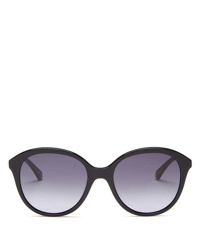 Unisex Round Sunglasses, 55mm商品第1张图片规格展示