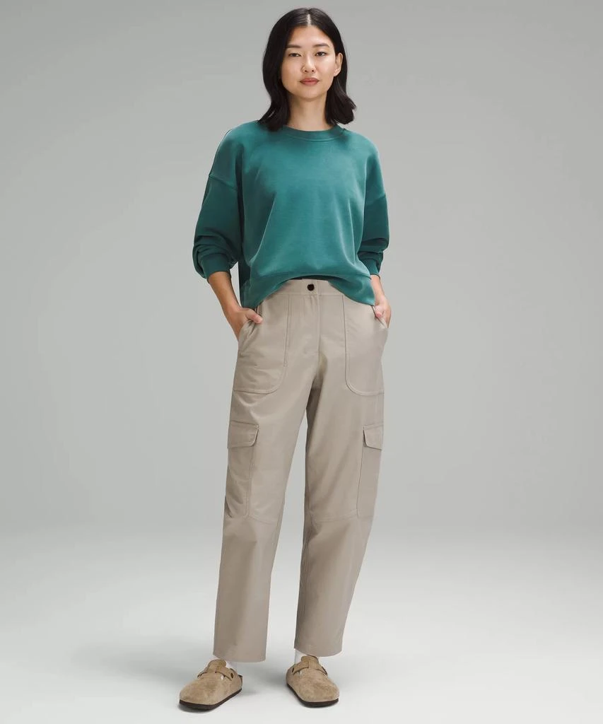 商品Lululemon|Softstreme Perfectly Oversized Cropped Crew,价格¥742,第4张图片详细描述