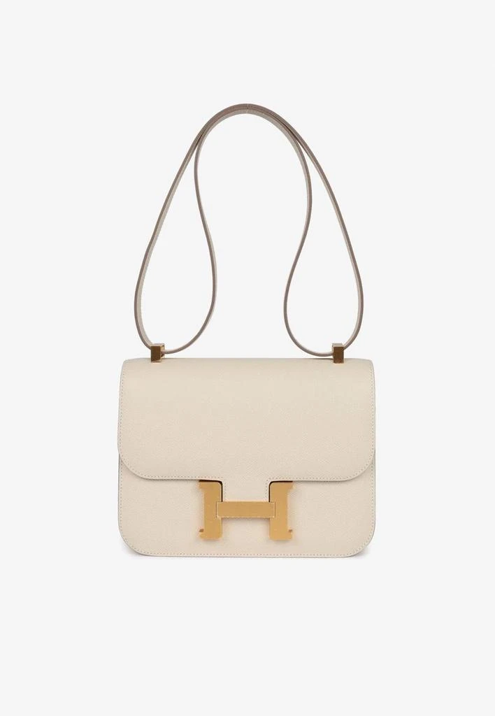 商品Hermes|Constance 24 in Craie Epsom Leather with Gold Hardware,价格¥123910,第1张图片