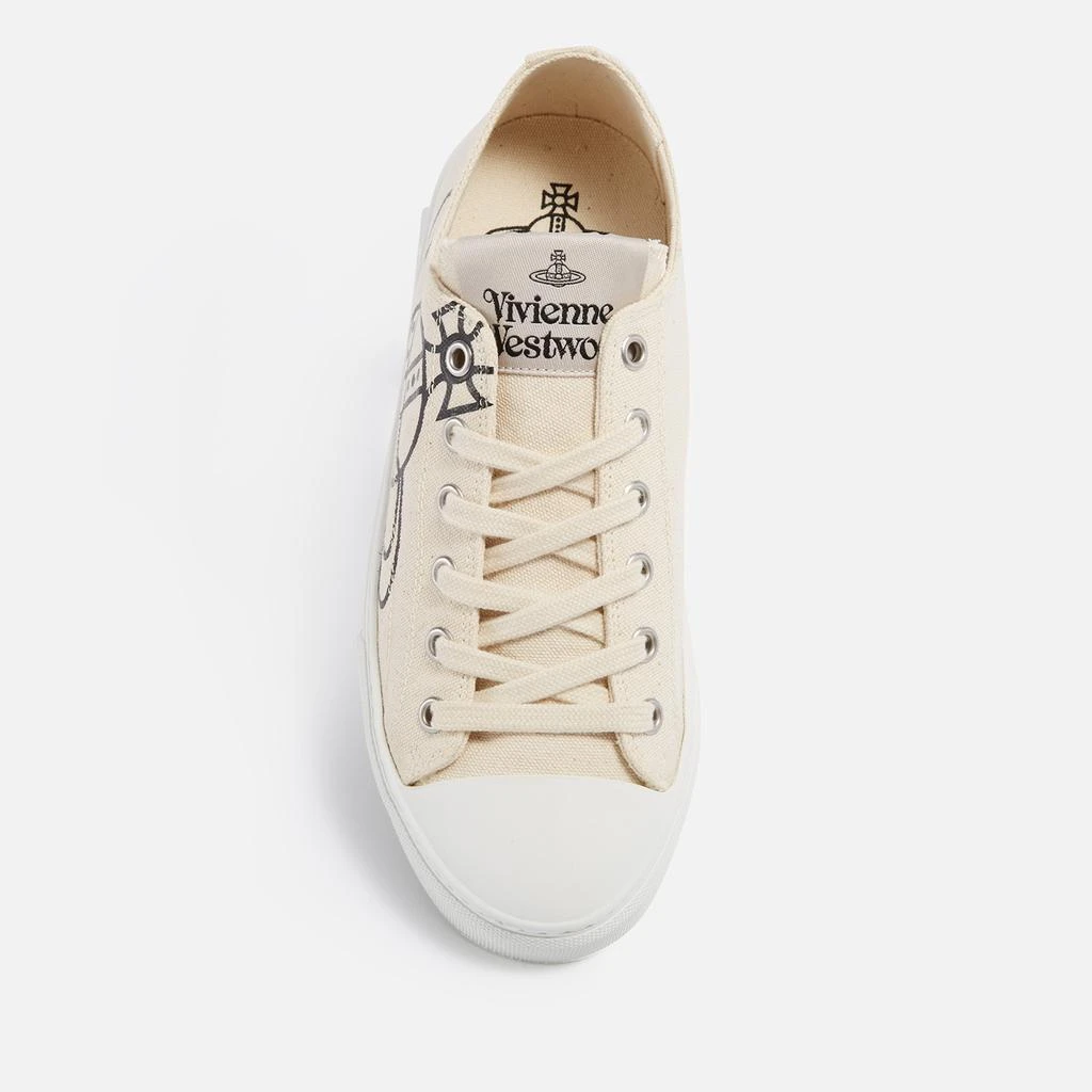 商品Vivienne Westwood|Vivienne Westwood Plimsoll Canvas Low-Top Trainers,价格¥1185,第3张图片详细描述