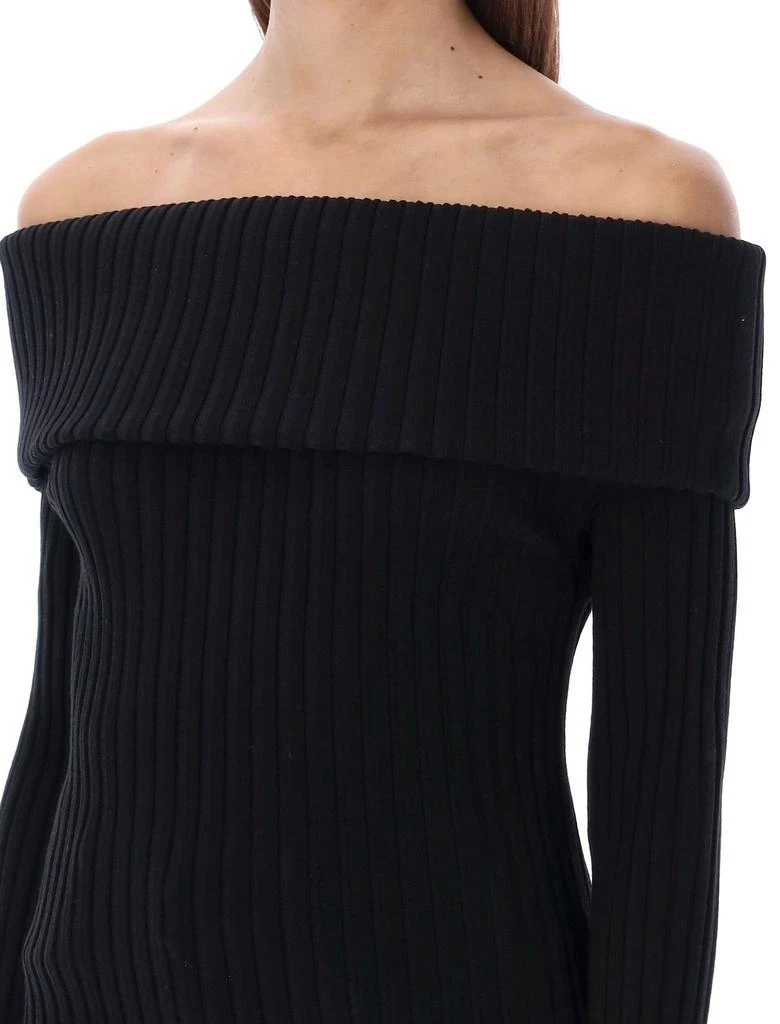 商品Tory Burch|Tory Burch Off Shoulder Knitted Jumper,价格¥2171,第5张图片详细描述