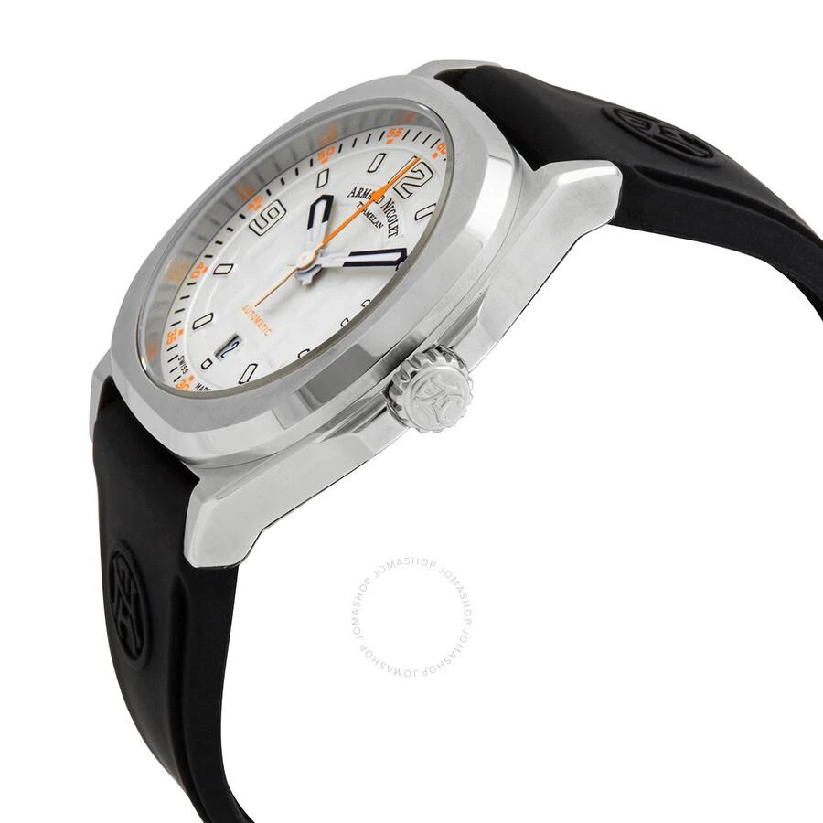 商品Armand Nicolet|JH9 Automatic Silver Dial Men's Watch A660HAA-AO-GG4710N,价格¥5276,第2张图片详细描述