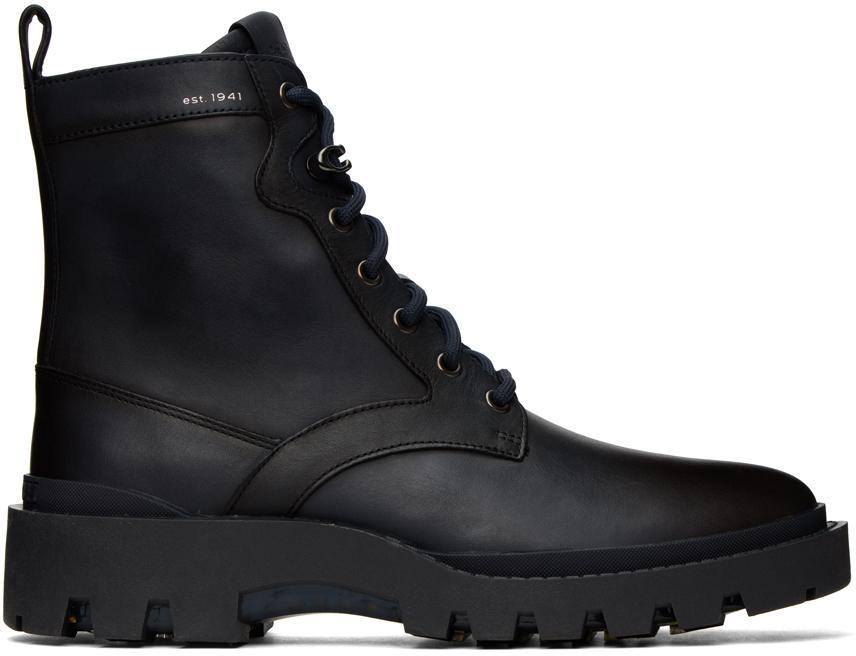 商品Coach|Black Citysole Boots,价格¥1969,第1张图片