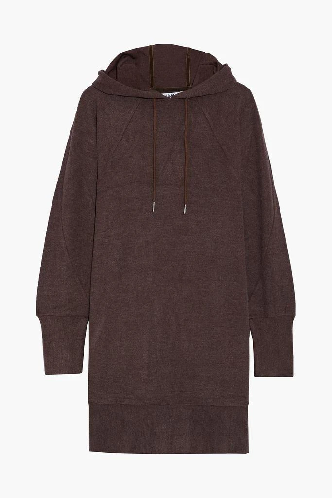 商品Walter Baker|Maisie mélange fleece hooded mini dress,价格¥450,第3张图片详细描述