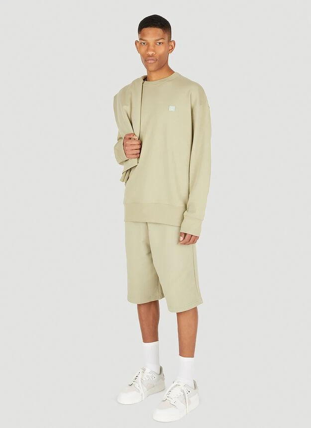商品Acne Studios|Logo Track Shorts in Beige,价格¥794,第2张图片详细描述