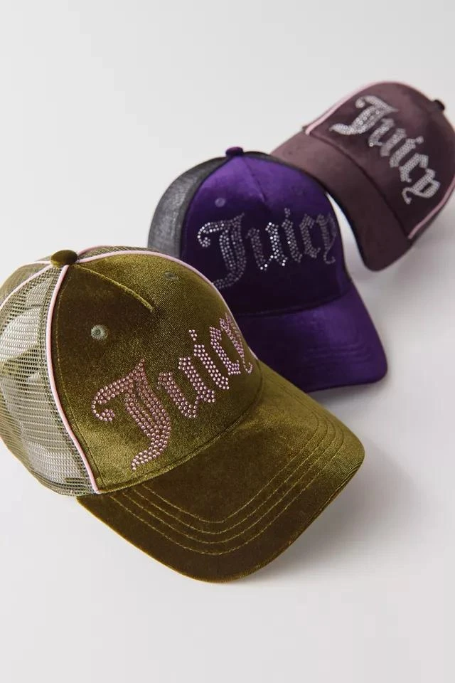 商品Juicy Couture|Juicy Couture UO Exclusive Trucker Hat,价格¥114,第1张图片