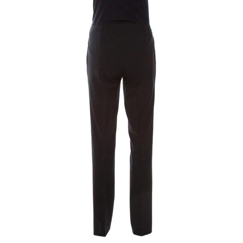 商品[二手商品] Burberry|Burberry Black Stretch Wool Blend Tailored Trousers S,价格¥738,第3张图片详细描述