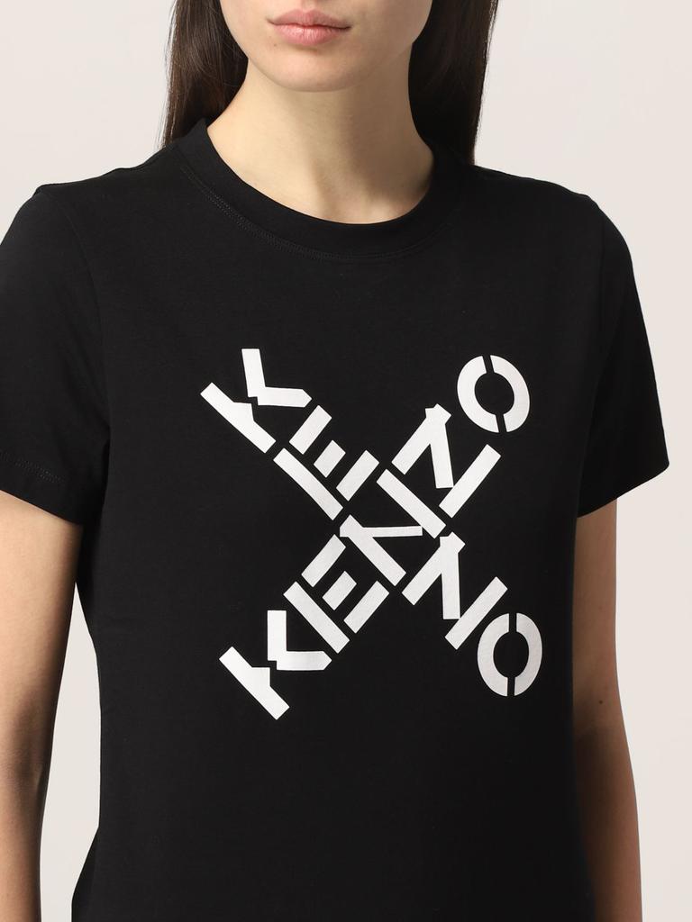 Kenzo cotton t-shirt with logo商品第4张图片规格展示