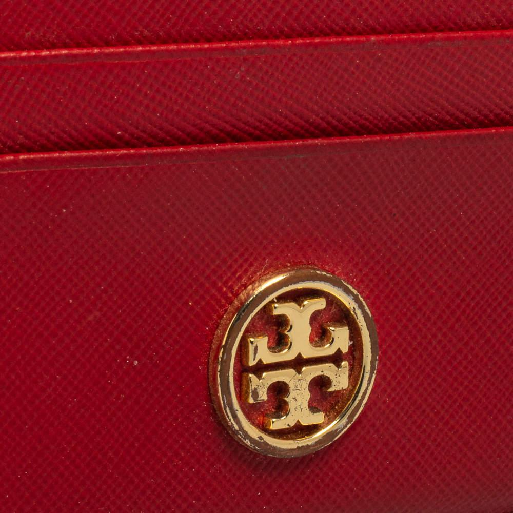 商品[二手商品] Tory Burch|Tory Burch Red Leather Robinson Card Holder,价格¥735,第7张图片详细描述