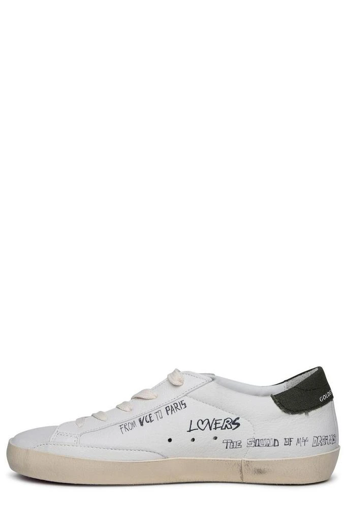 商品Golden Goose|Golden Goose Kids Super Star Slogan-Printed Low-Top Sneakers,价格¥1354,第2张图片详细描述