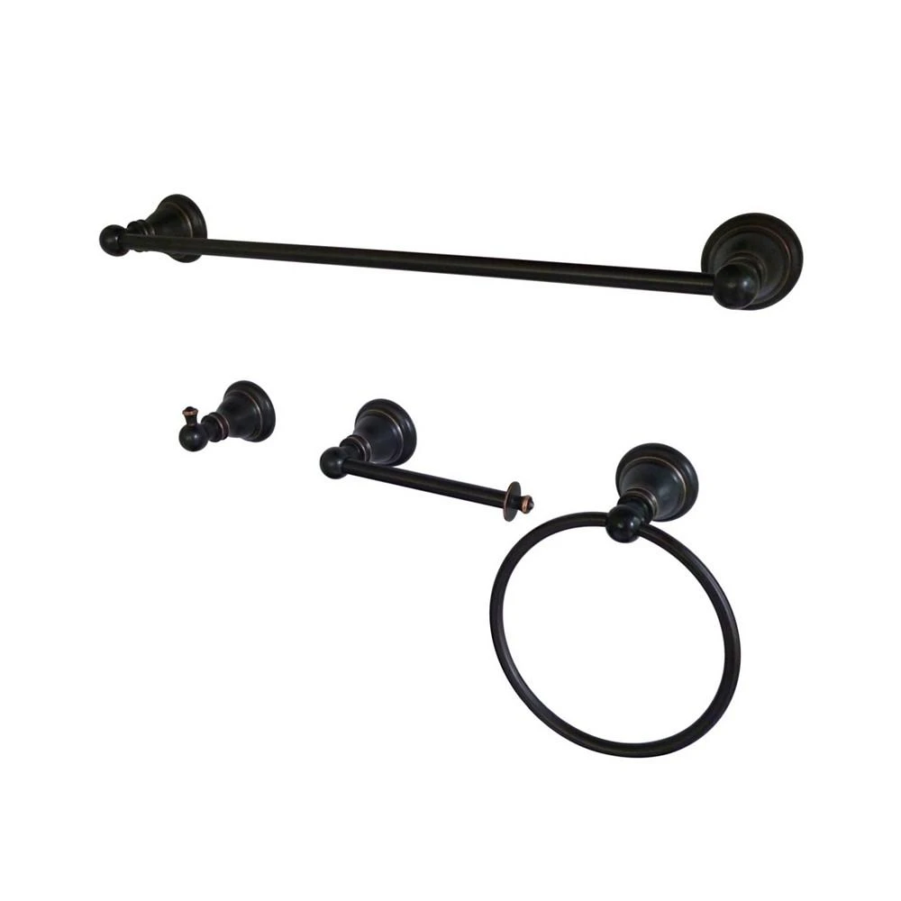 American Classic 4-Piece Bathroom Accessory Set 商品