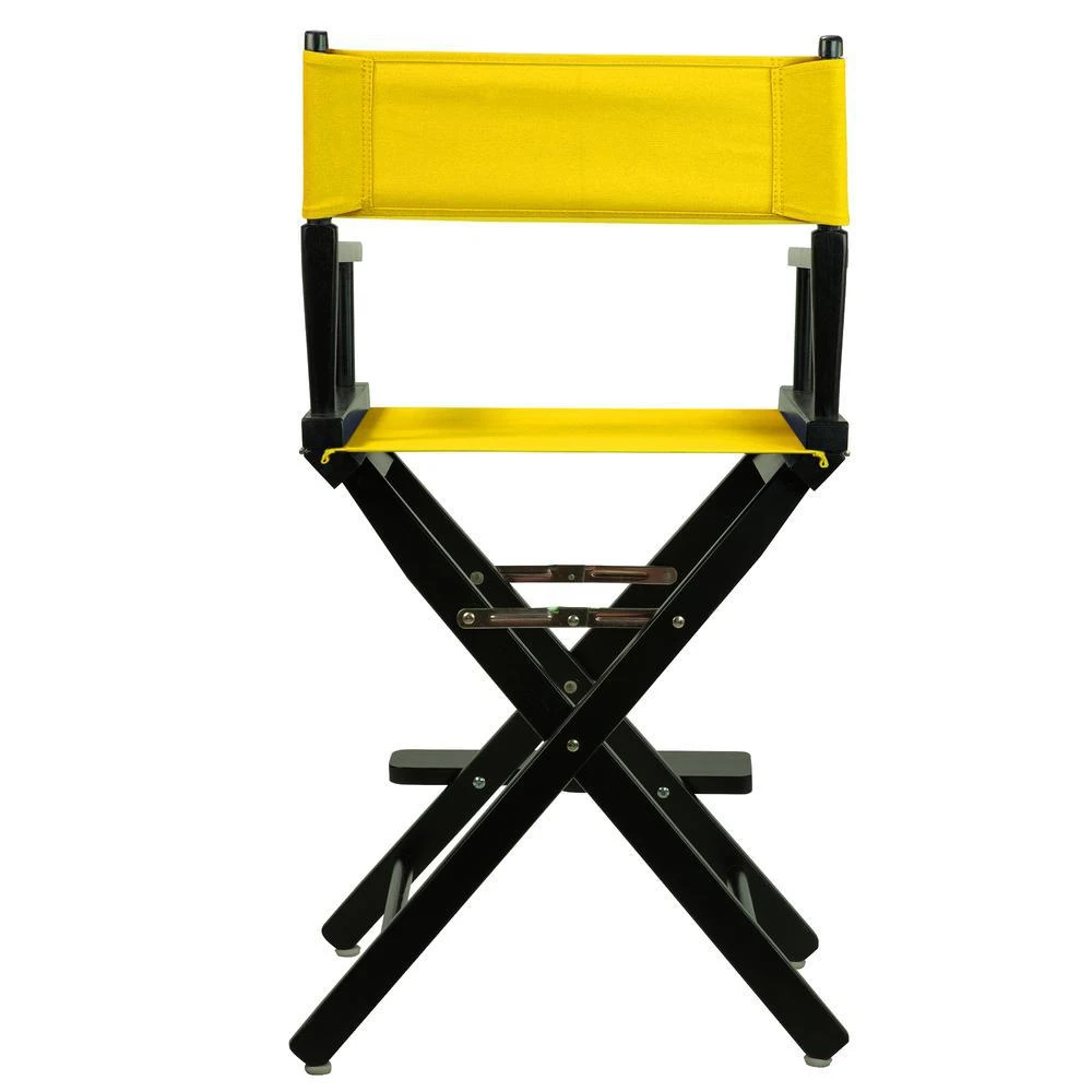 商品Casual Home|24" Director's Chair Black Frame-Gold Canvas,价格¥840,第4张图片详细描述