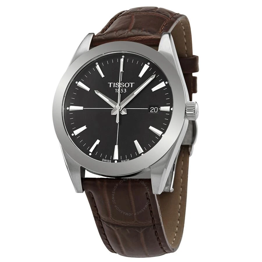 商品Tissot|Gentleman Quartz Black Dial Men's Watch T127.410.16.051.01,价格¥2001,第1张图片