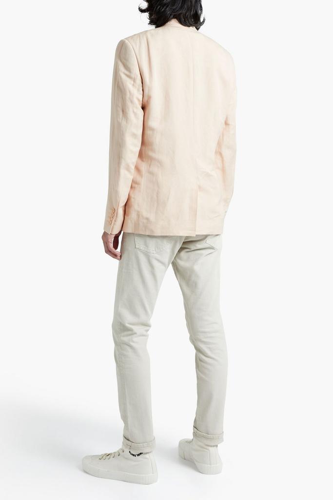 商品Sandro|Slub linen-blend blazer,价格¥1286,第5张图片详细描述