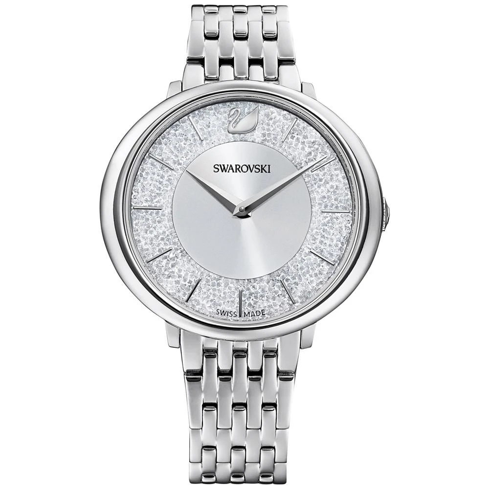 商品Swarovski|Women's Swiss Crystalline Chic Stainless Steel Bracelet Watch 35mm,价格¥2931,第1张图片