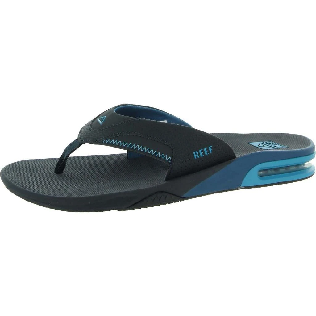 商品Reef|Reef Mens Fanning Faux Nubuck Contrast Trim Thong Sandals,价格¥345,第2张图片详细描述