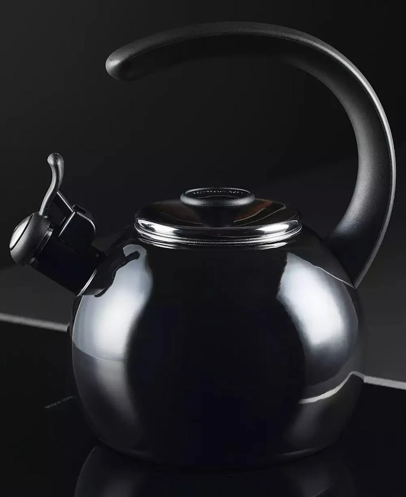 商品Circulon|Enamel on Steel 2-Qt. Whistling Teakettle with Flip-Up Spout,价格¥657,第2张图片详细描述