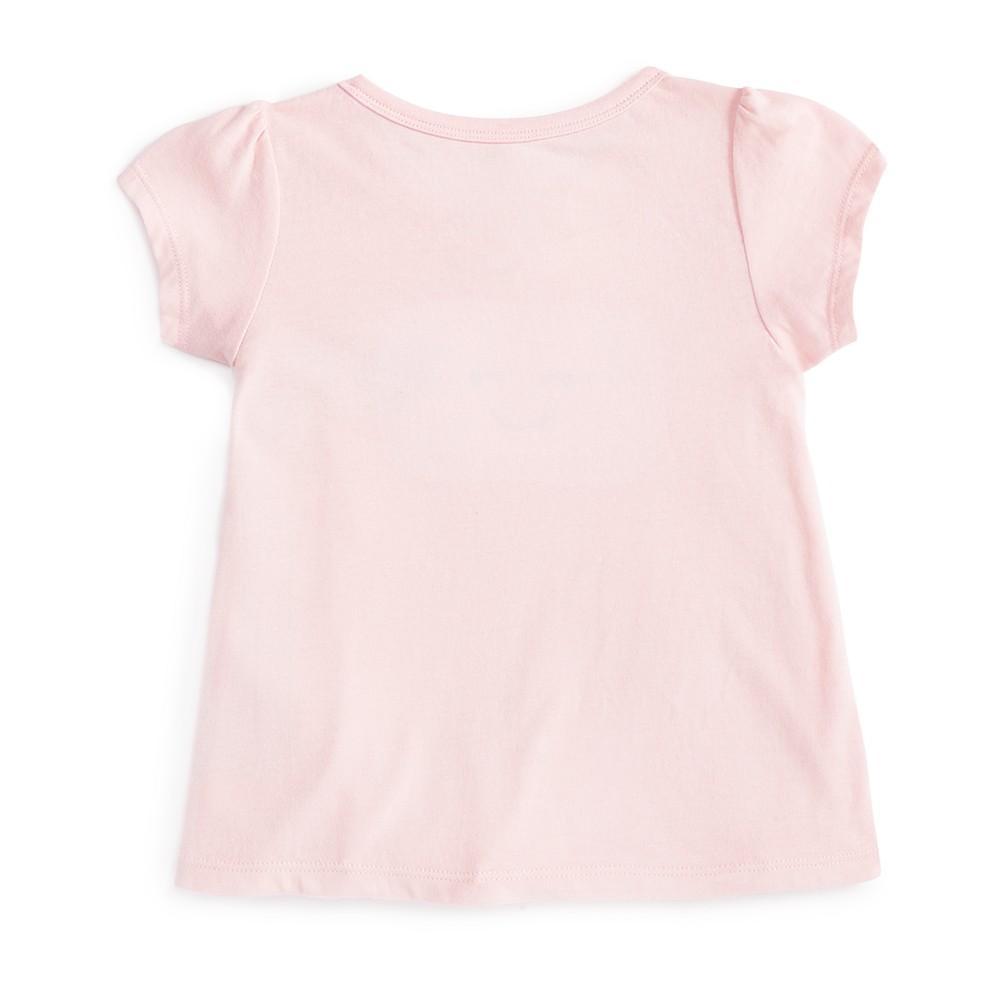 商品First Impressions|Baby Girls Short-Sleeve Retro Rainbow T-Shirt, Created for Macy's,价格¥74,第4张图片详细描述