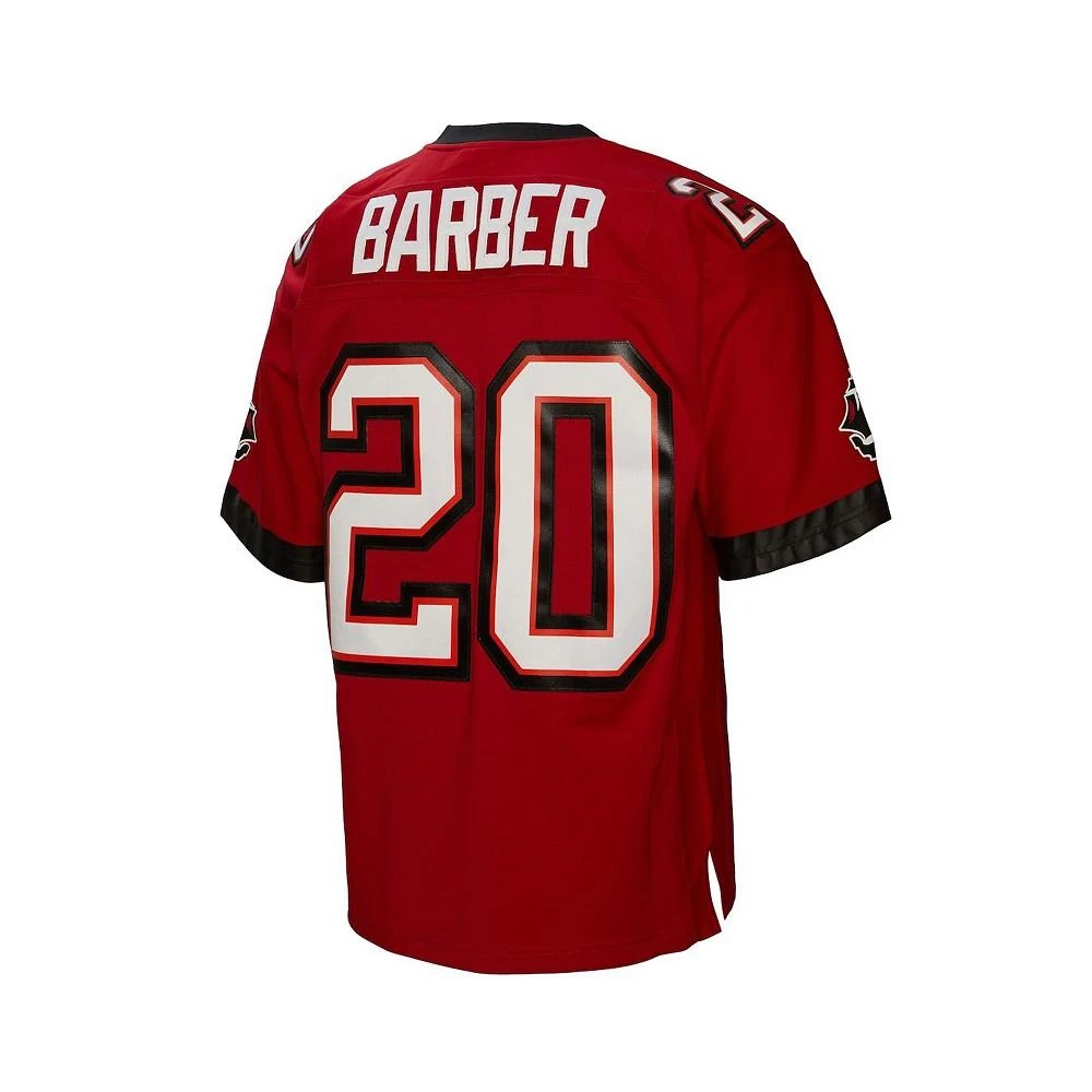 商品Mitchell & Ness|Men's Ronde Barber Red Tampa Bay Buccaneers 2002 Legacy Retired Player Jersey,价格¥863,第3张图片详细描述