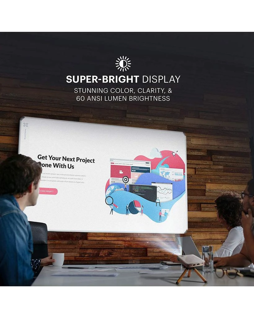 Luma 150 Ultra Mini Pocket Pico Projector 商品