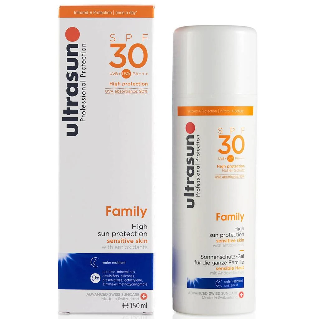 商品Ultrasun|ULTRASUN FAMILY SPF 30 - SUPER SENSITIVE (150ML),价格¥237,第2张图片详细描述