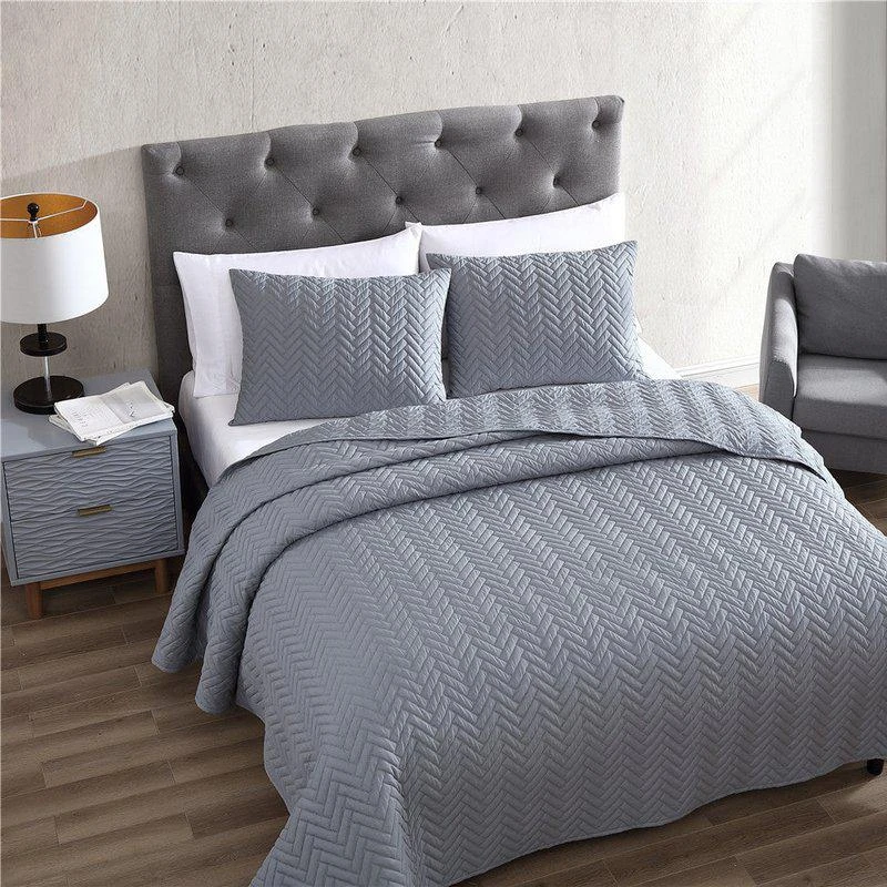商品The Nesting Company|Birch 3 Piece Quilt Set QUEEN,价格¥673,第1张图片