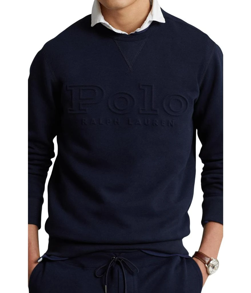 商品Ralph Lauren|Logo Double-Knit Sweatshirt,价格¥559,第3张图片详细描述