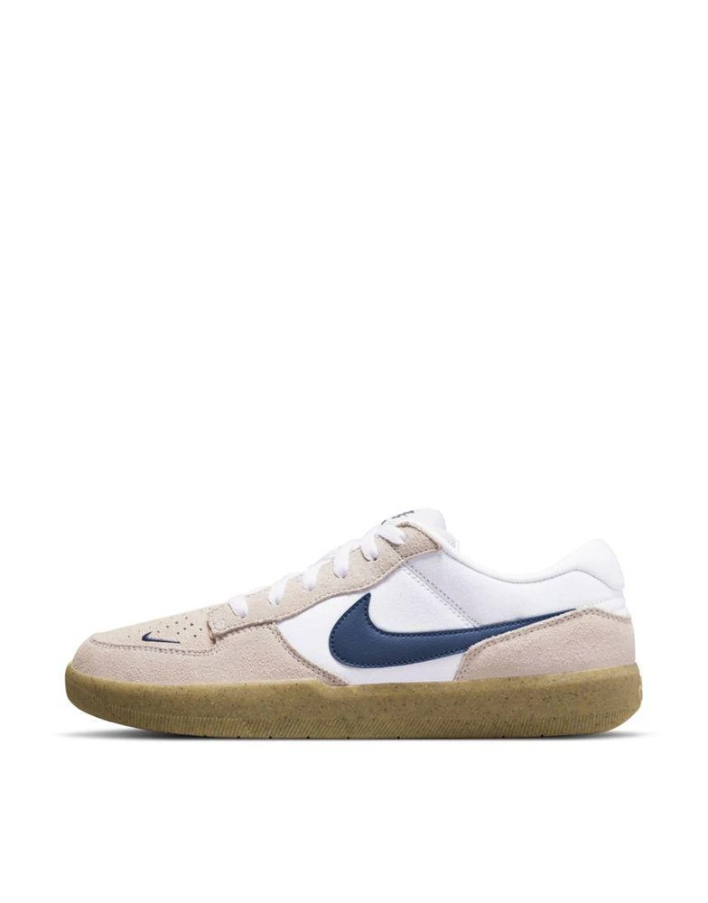 商品NIKE|Nike SB Force 58 trainers in white and tan,价格¥524,第1张图片