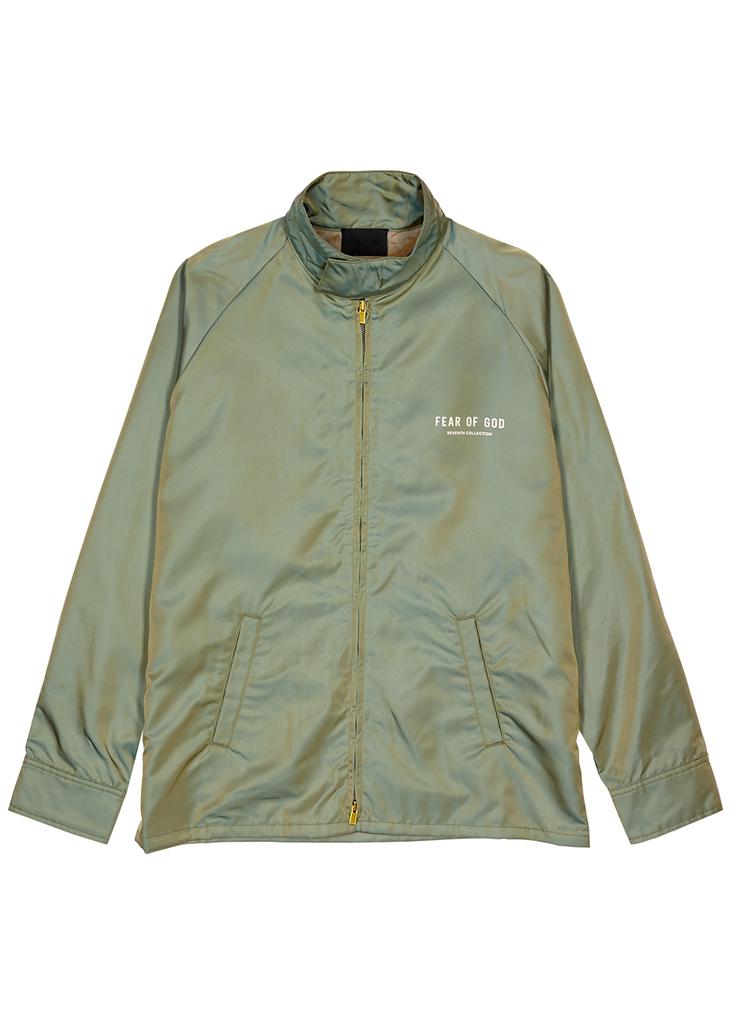 Souvenir green logo track jacket商品第1张图片规格展示