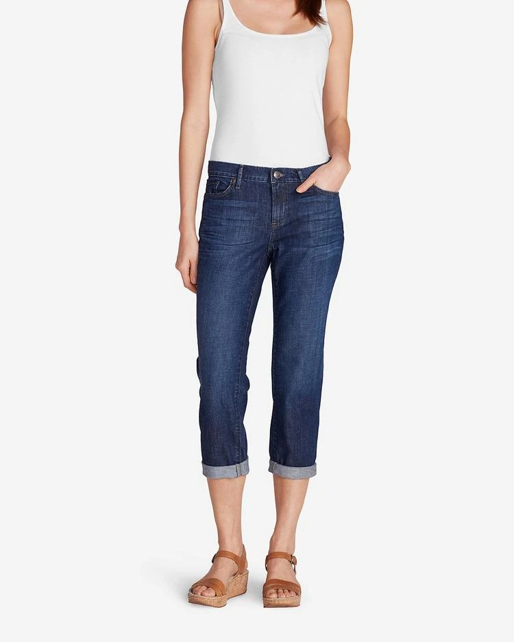 商品Eddie Bauer|Women&#39;s Boyfriend Cropped Jeans,价格¥447,第1张图片