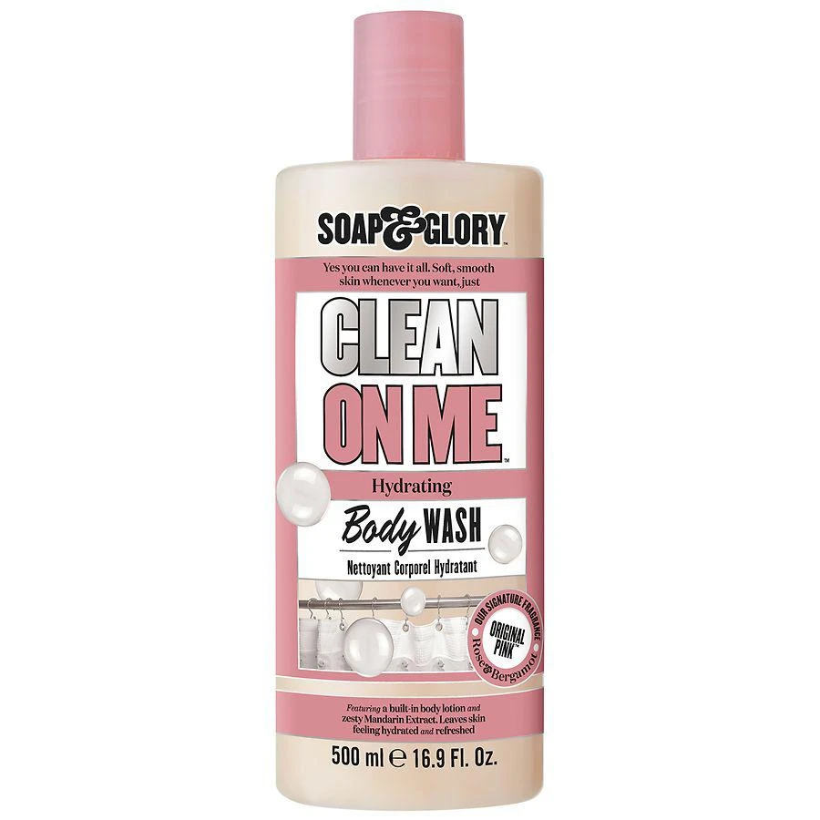 商品Soap & Glory|Clean on Me Clarifying Body Wash Original Pink,价格¥75,第1张图片