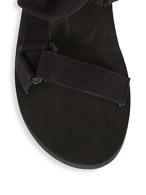 商品Loeffler Randall|Maisie Linen &amp; Cotton Sport Sandals,价格¥545,第4张图片详细描述