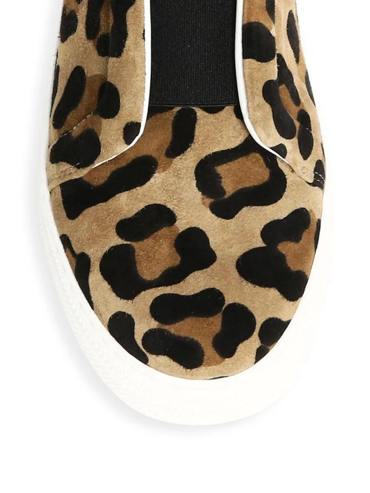 商品PIERRE HARDY|Pierre Hardy - Slider Suede Leopard Print Sneakers,价格¥1792,第3张图片详细描述