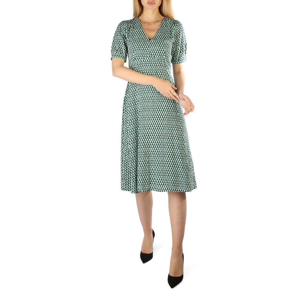 商品Tommy Hilfiger|Tommy Hilfiger v-neck side zipped short sleeve dresses,价格¥547,第1张图片