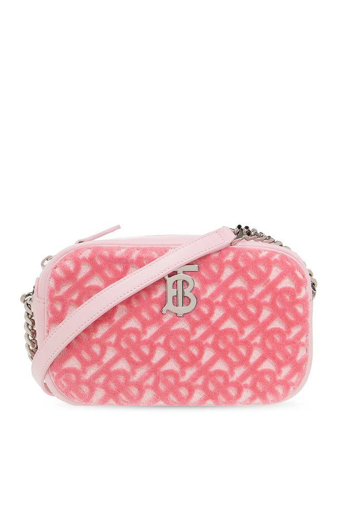 商品Burberry|Burberry Logo Plaque Mini Monogram Lola Camera Bag,价格¥5656,第1张图片