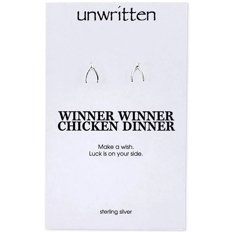 商品Unwritten|平价许愿骨耳钉,价格¥94,第3张图片详细描述