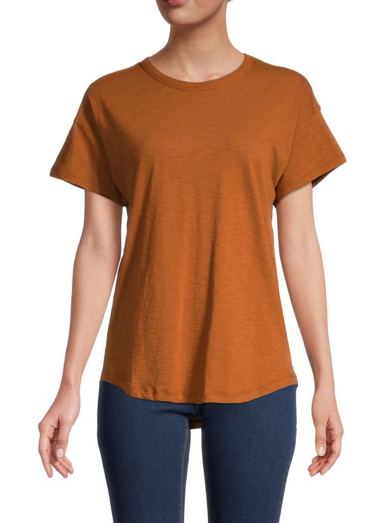 商品Madewell|​Whisper Rib Tee,价格¥74,第1张图片