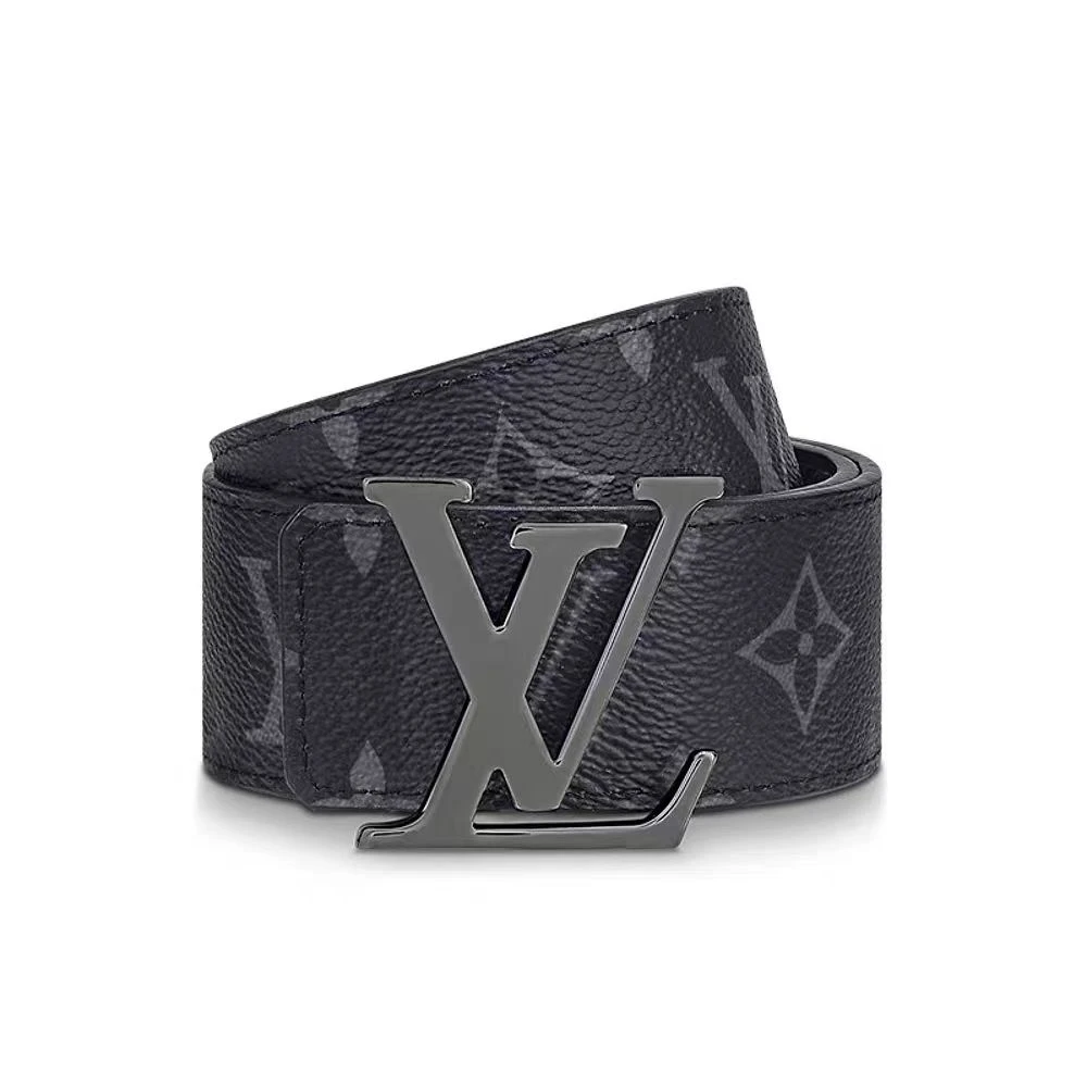 LOUIS VUITTON LV双面平滑扣牛皮帆布腰带宽4cm 商品